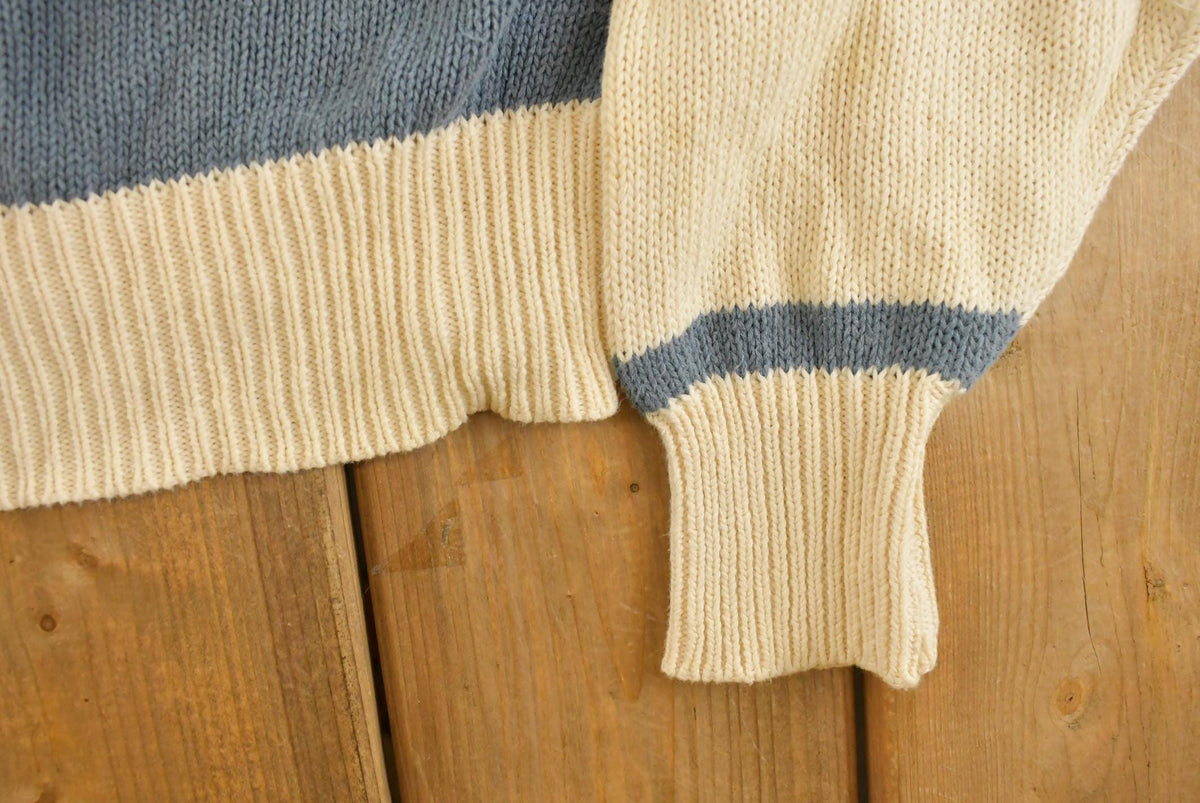 Vintage 1990s Hathaway Jack Nicklaus Golf Striped Knit Sweater Men's M from propervintagecanada