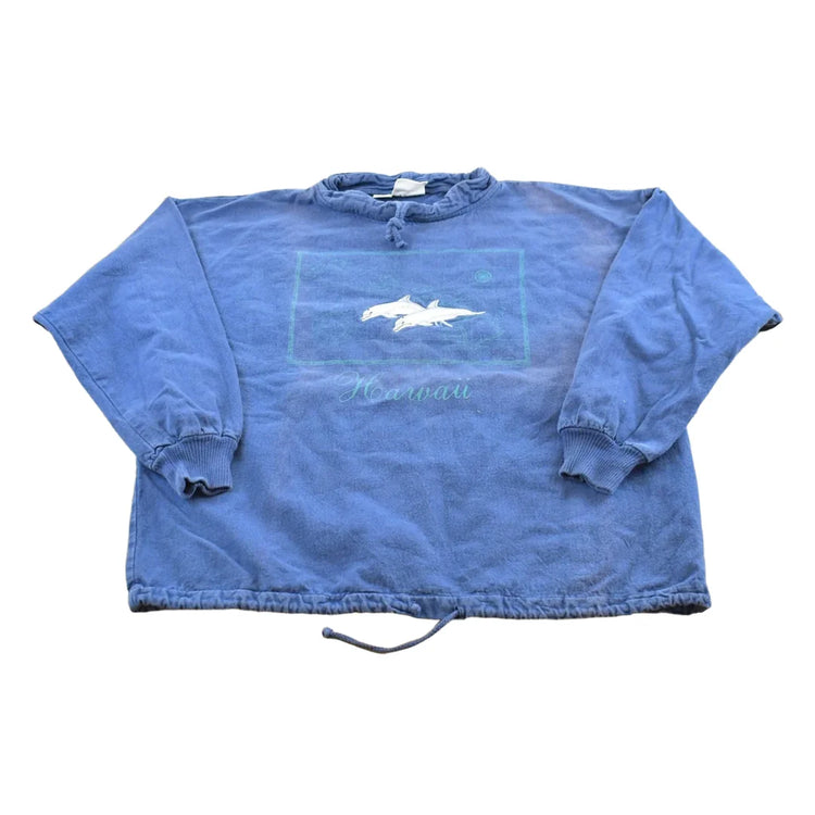 Vintage 1990s Hawaii Dolphins Crewneck Sweatshirt Mens XL from propervintagecanada