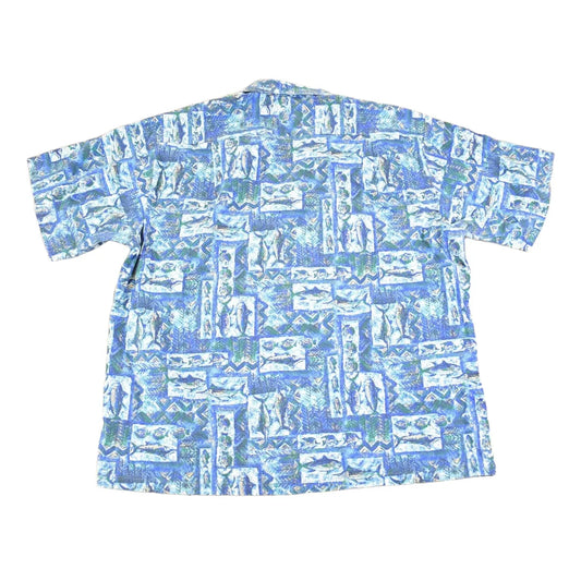Vintage 1990s Hawaiian Genuine Button Up Shirt Men's XL from propervintagecanada
