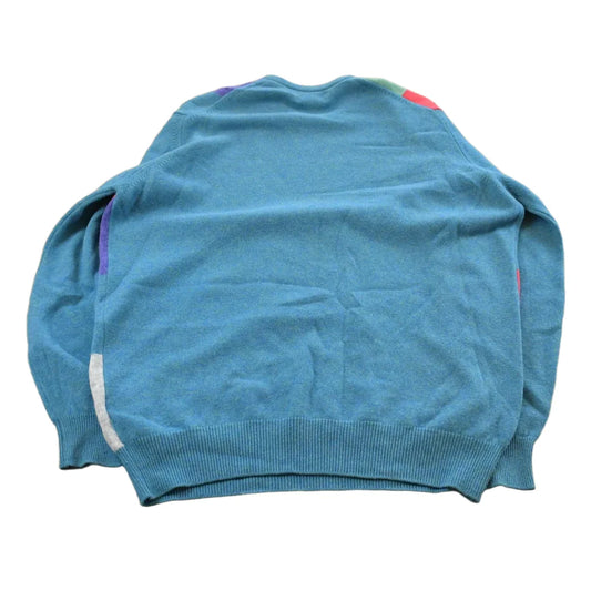 Vintage 1990s Hawick Knitwear Wool Knit Sweater Men's Large from propervintagecanada