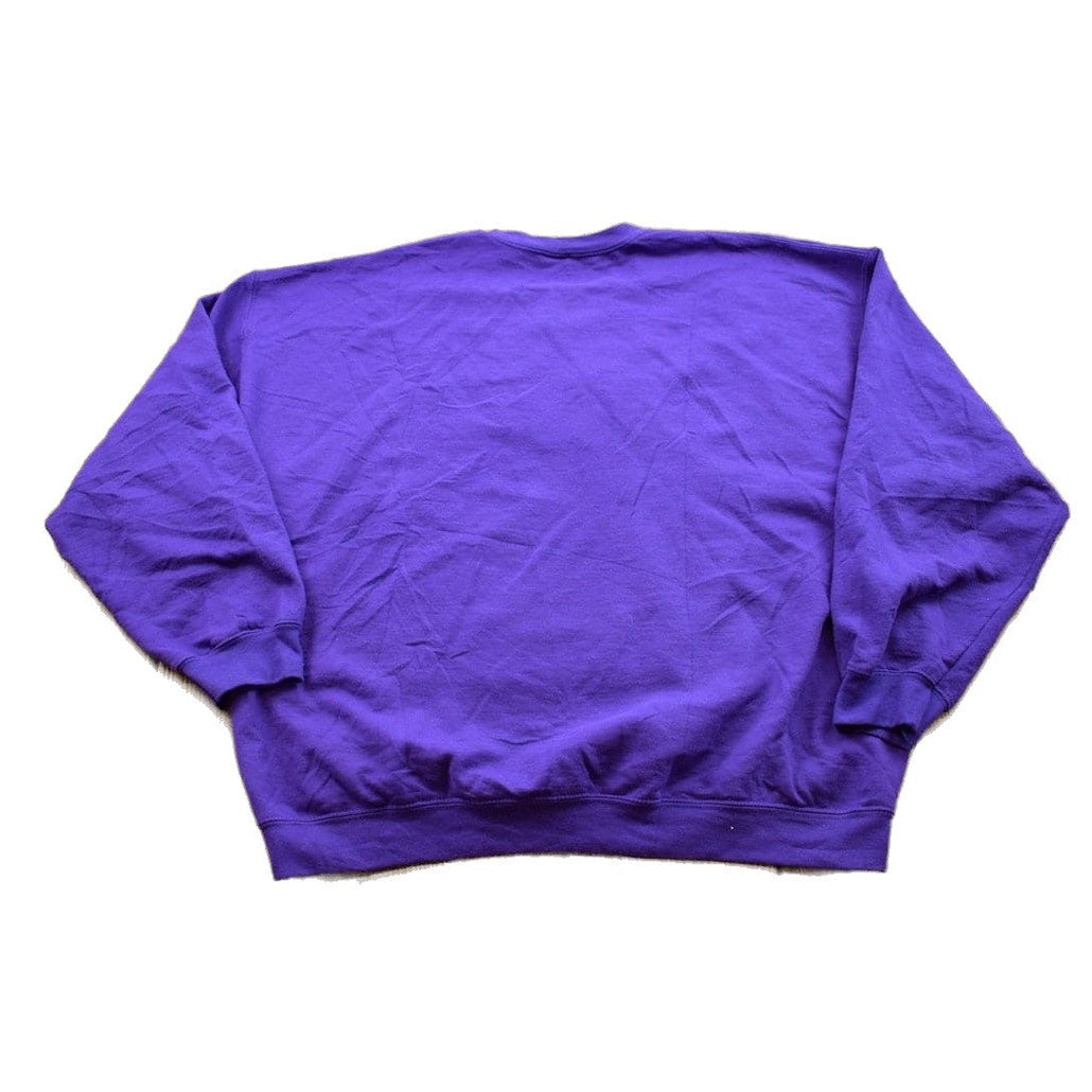 Vintage 1990s Heart Theme Crewneck Sweater Men's 2XL from propervintagecanada