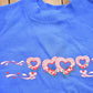 Vintage 1990s Heart Theme Crewneck Sweater Men's XL from propervintagecanada