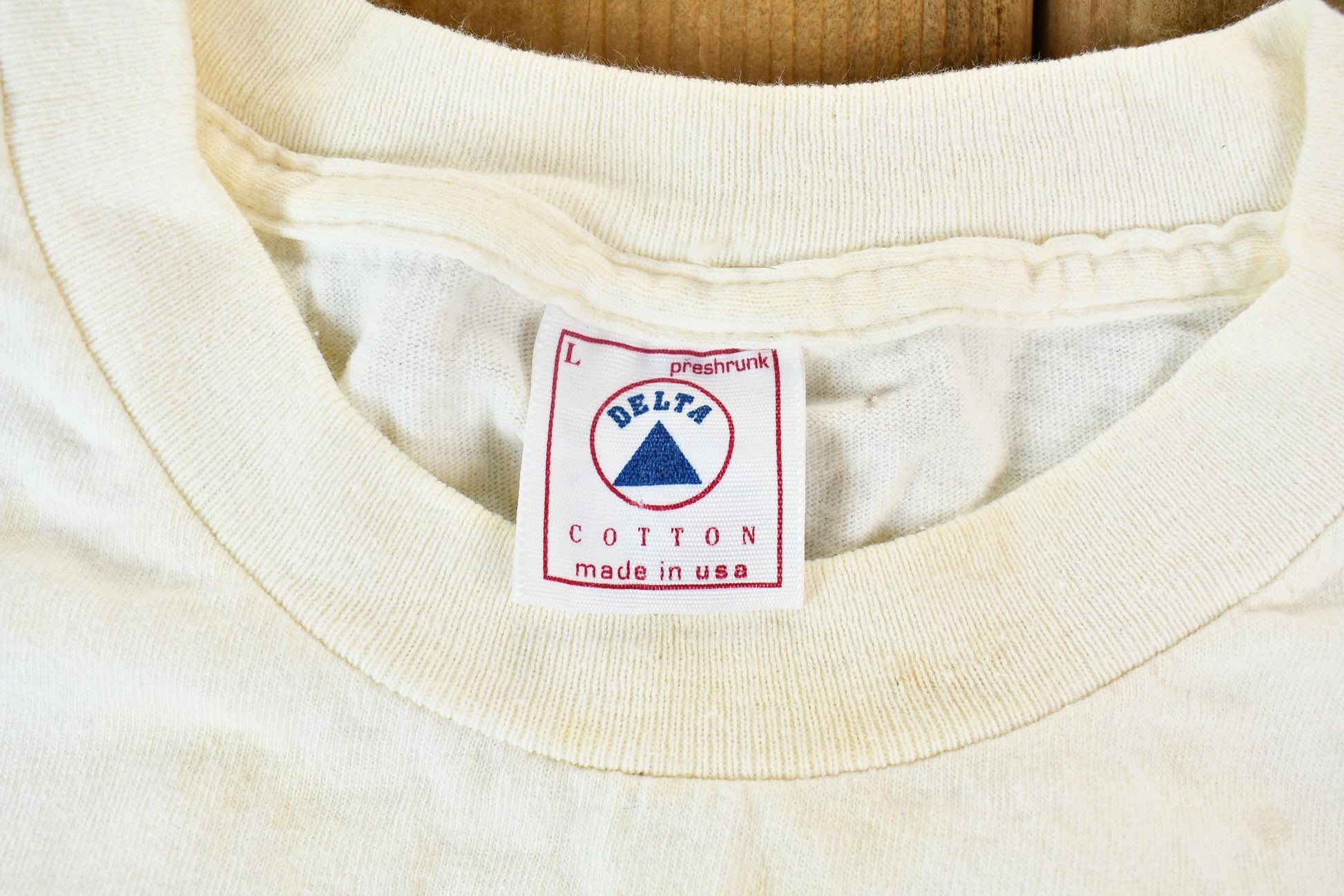 Vintage 1990s Heartland Apparel "Thou Shalt Not Whine" Shannon Brady Little Girl Graphic T-Shirt Men's Large from propervintagecanada