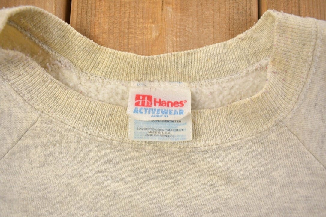 Vintage 1990s Heights Hornets Crewneck Sweatshirt / 90s Crewneck / Made In USA / Streetwear / Vintage Sports / Collegiate from propervintagecanada