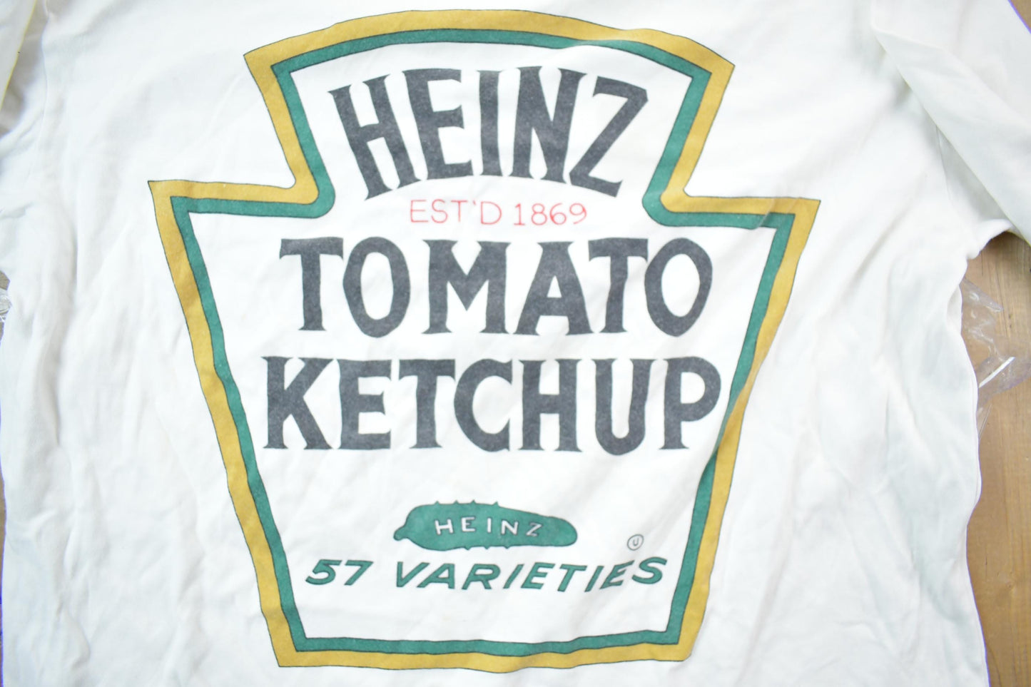 Vintage 1990s Heinz Tomato Ketchup Crewneck SweatshirtMen's Medium from propervintagecanada