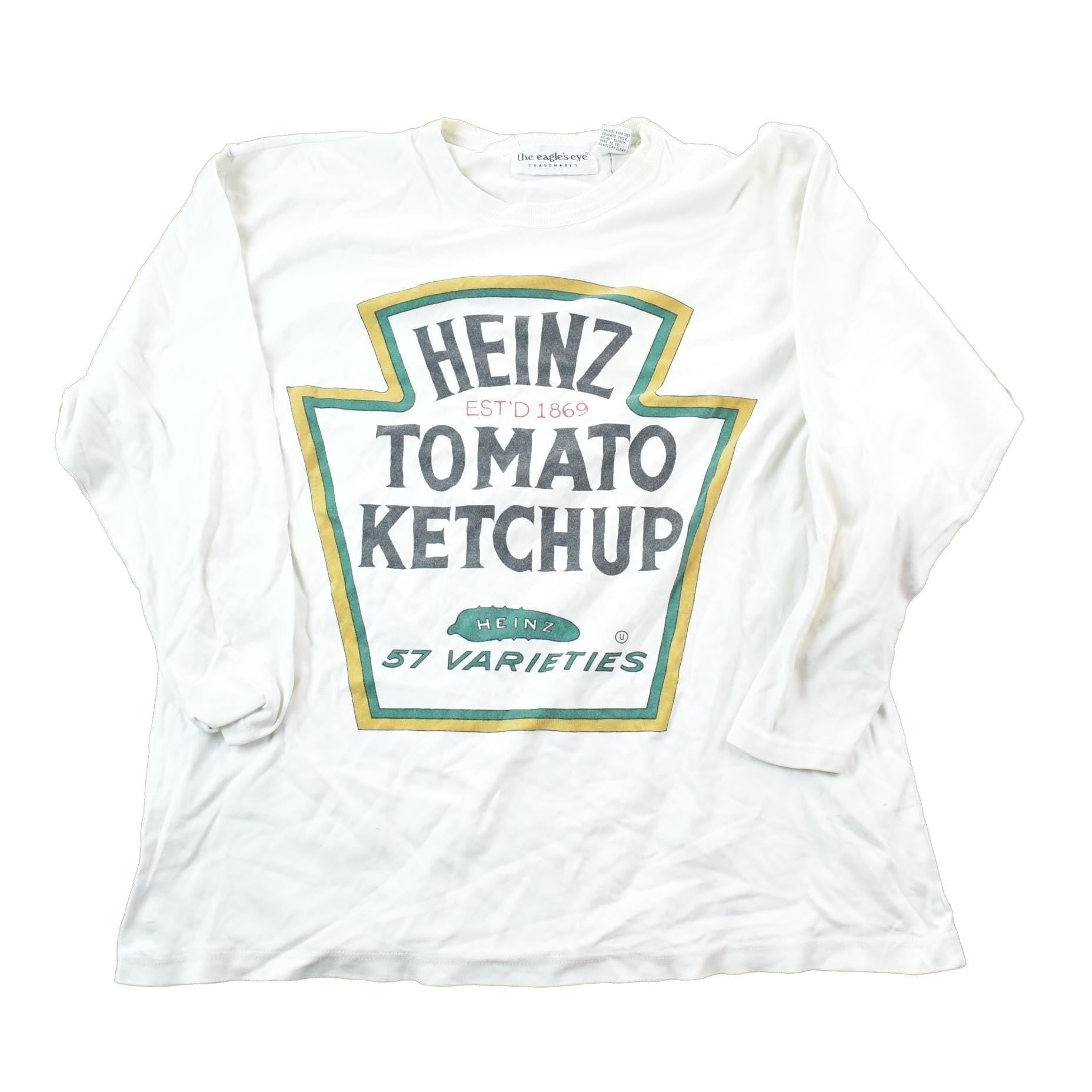 Vintage 1990s Heinz Tomato Ketchup Crewneck SweatshirtMen's Medium from propervintagecanada