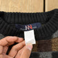 Vintage 1990s Henry Grethel Studio Abstract Knit Crewneck Sweater Mens XL from propervintagecanada