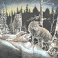 Vintage 1990s Hidden Wolves Outdoorsman Graphic Print Crewneck Sweatshirt Men's L from propervintagecanada