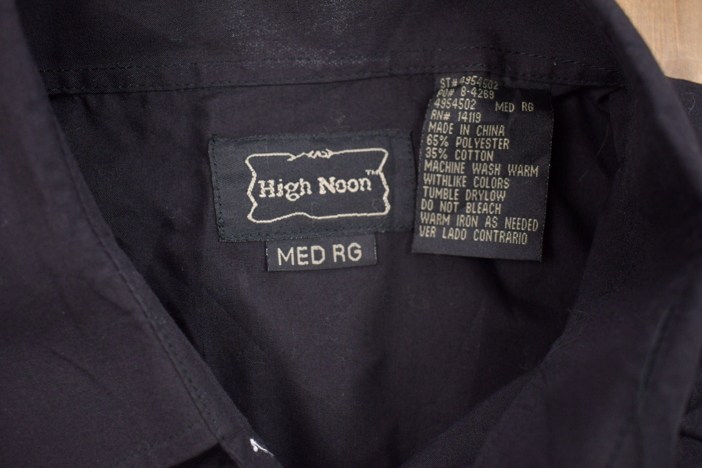 Vintage 1990s High Noon Double Breast Flower Western Style Button Up Shirt Women's S from propervintagecanada