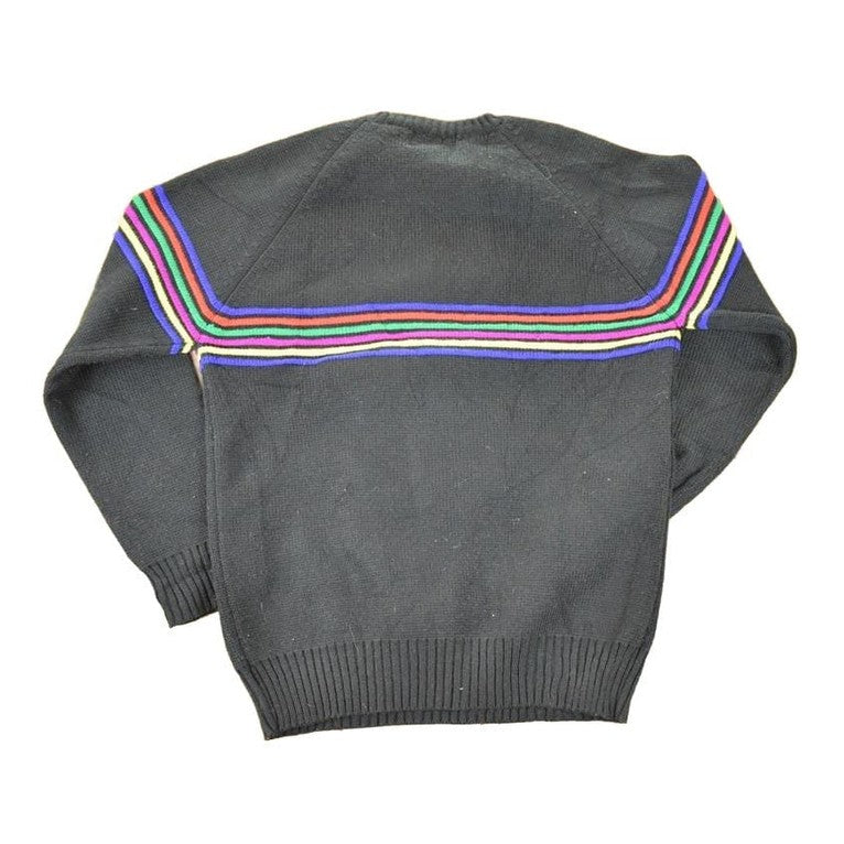 Vintage 1990s High Sierra Striped Knit Crewneck Sweater Men's M from propervintagecanada
