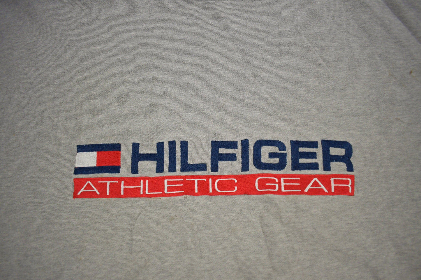 Vintage 1990s Hilfiger Athletic Gear Crewneck Sweatshirt Men's 2XL from propervintagecanada