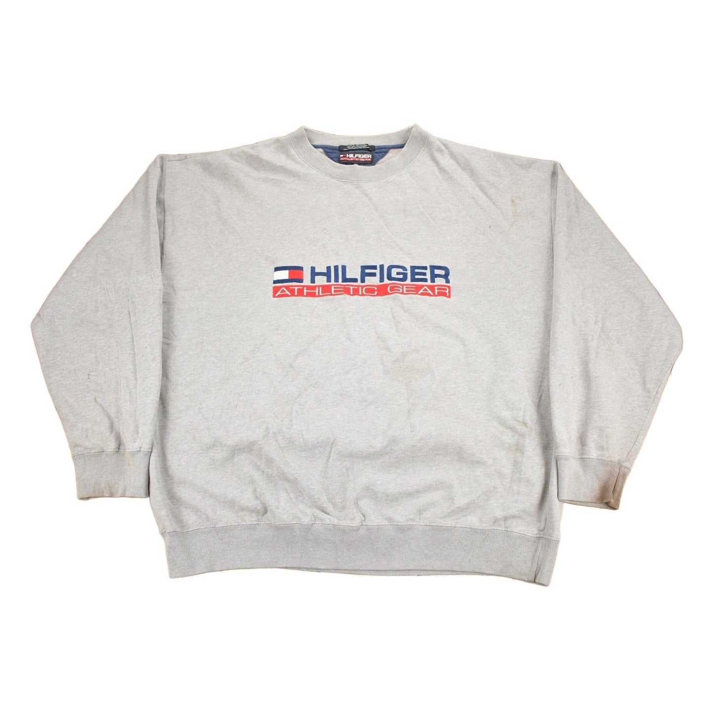 Vintage 1990s Hilfiger Athletic Gear Crewneck Sweatshirt Men's 2XL from propervintagecanada