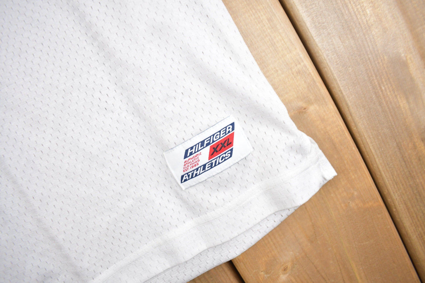 Vintage 1990s Hilfiger Athletics Football Jersey from propervintagecanada