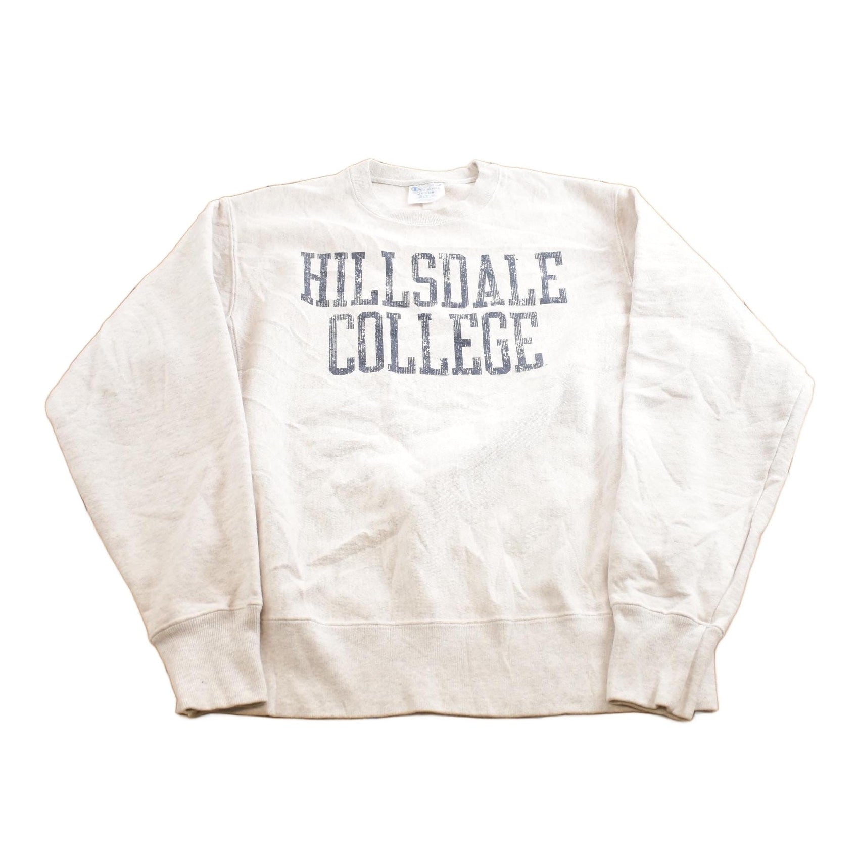 Vintage 1990s HIllsdale College Champion Reverse Weave Crewneck Made In USA Men's Medium from propervintagecanada