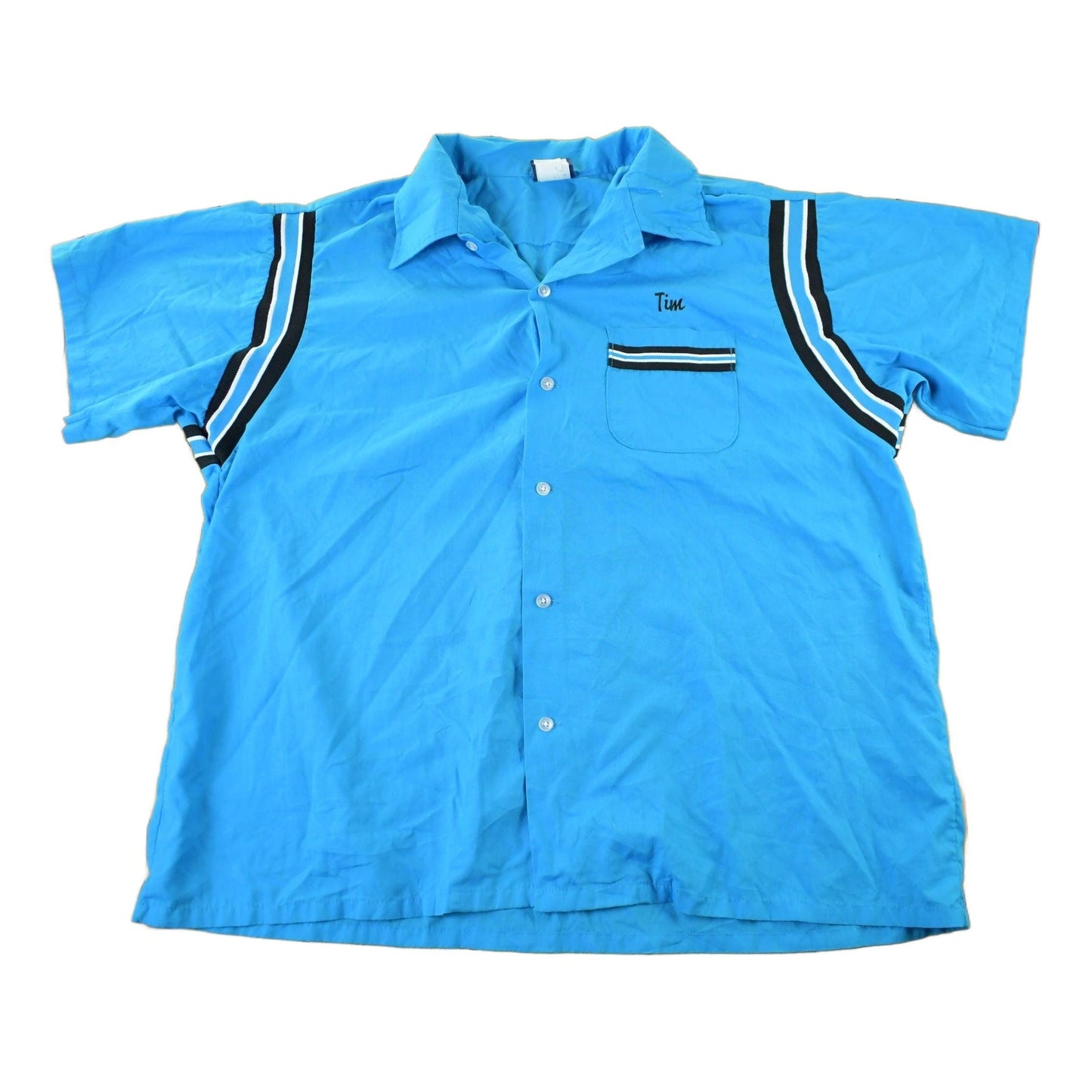 Vintage 1990s Hilton Active Apparel Bowling Shirt Men's 2XL from propervintagecanada