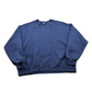 Vintage 1990s HIS Navy Blue Blank Crewneck Sweatshirt from propervintagecanada