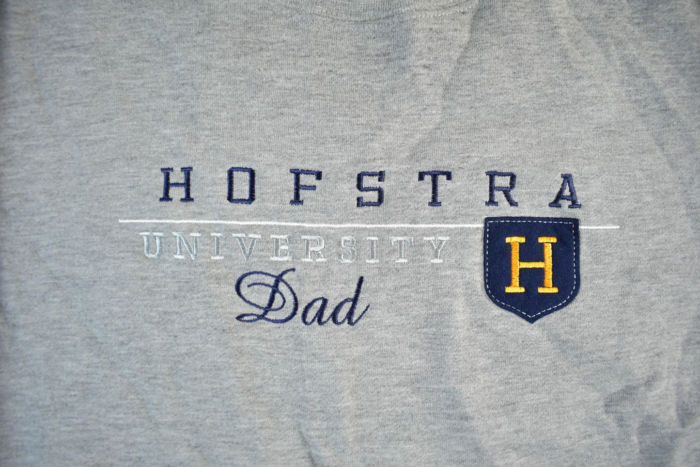 Vintage 1990s Hofstra University Dad Collegiate Crewneck Sweatshirt Men's Large from propervintagecanada
