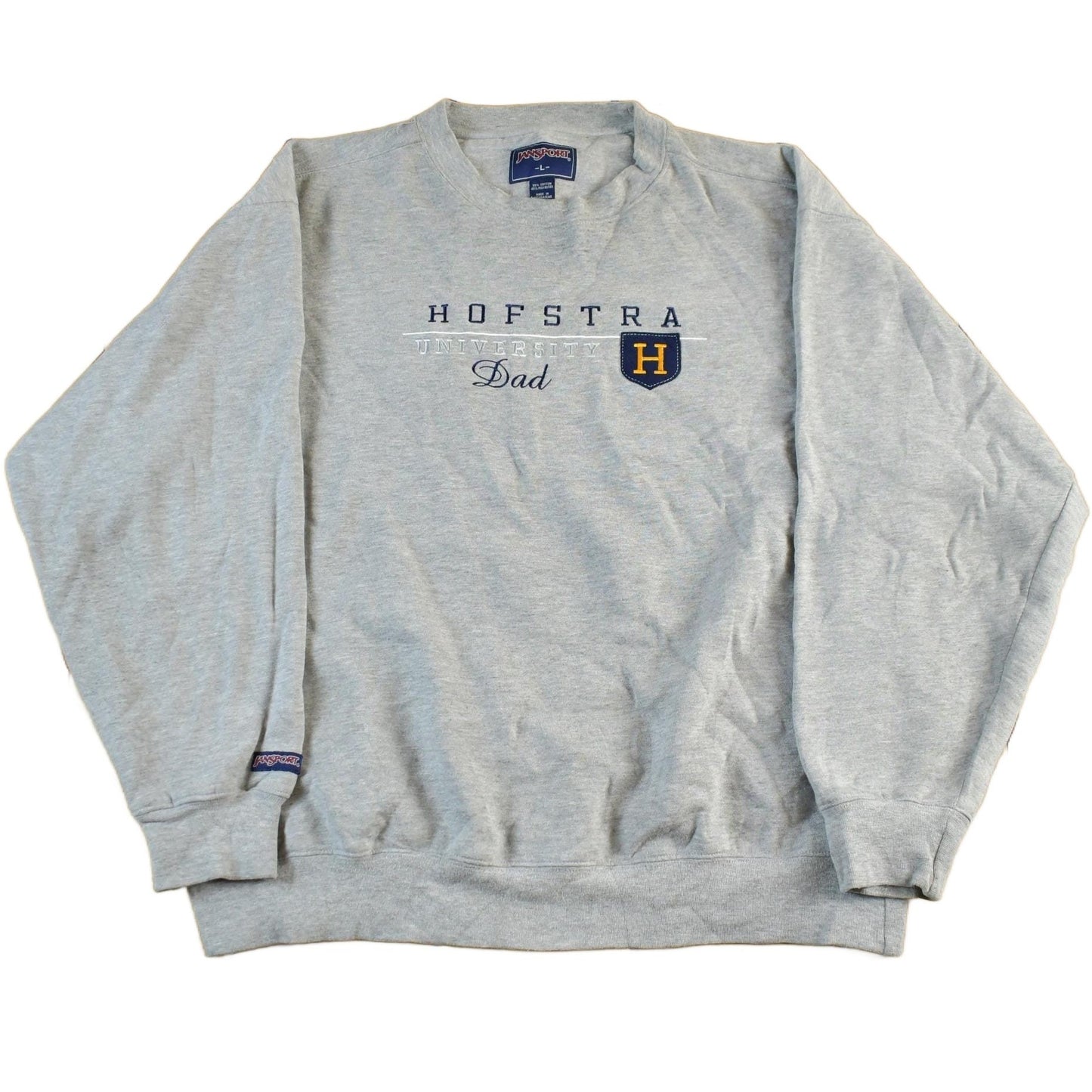 Vintage 1990s Hofstra University Dad Collegiate Crewneck Sweatshirt Men's Large from propervintagecanada