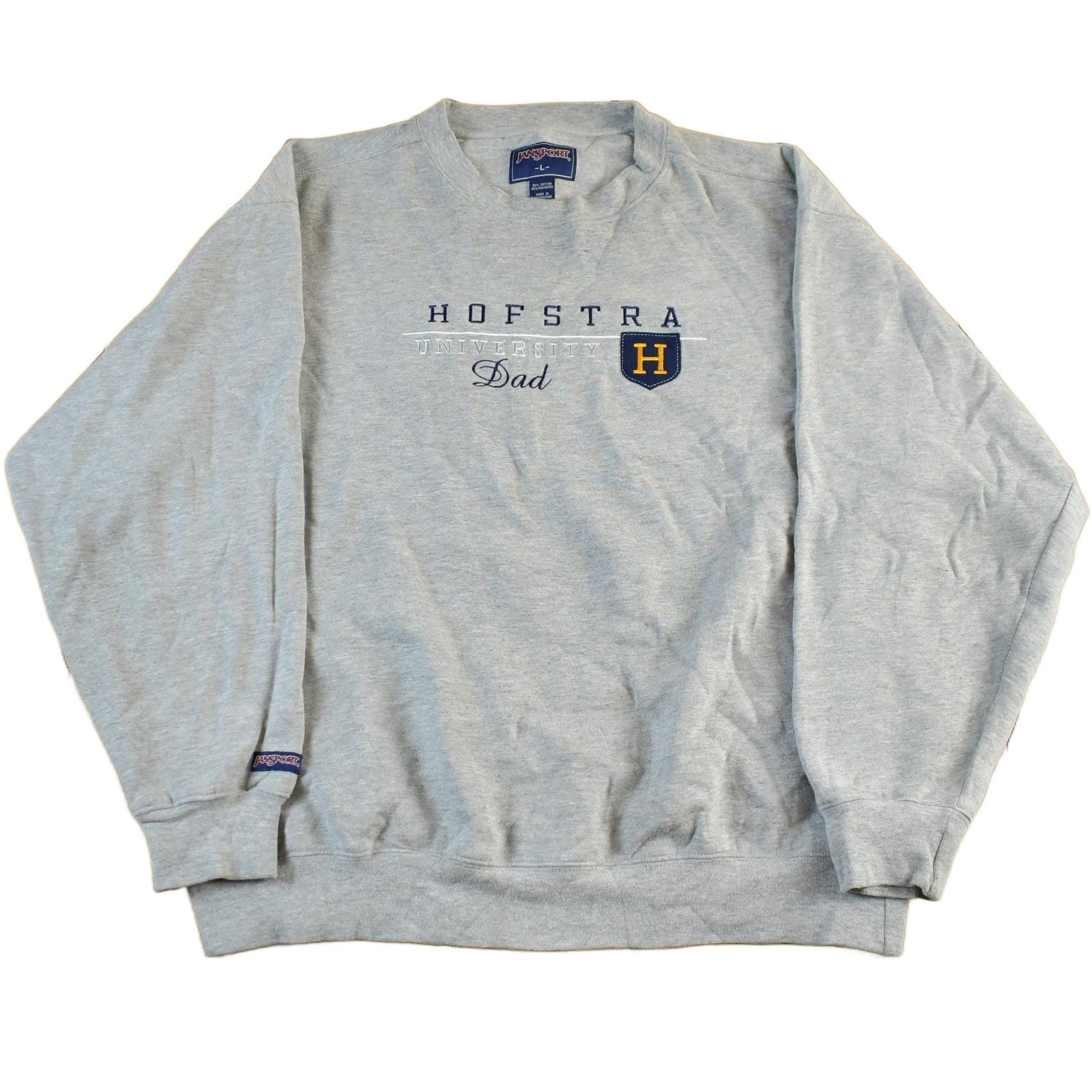 Vintage 1990s Hofstra University Dad Collegiate Crewneck Sweatshirt Men's Large from propervintagecanada