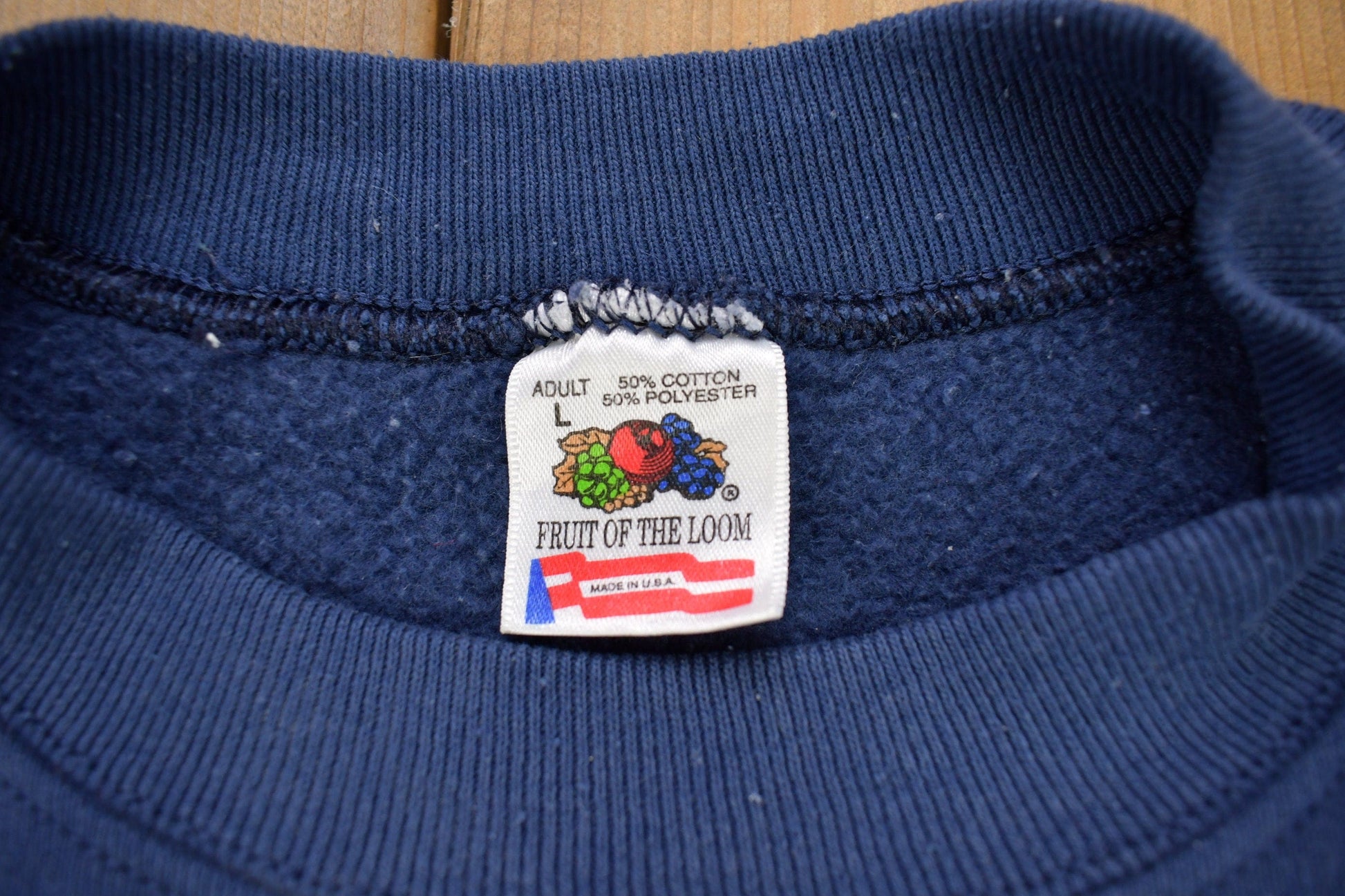 Vintage 1990s Holy Cross High School Collegiate Heavyweight Crewneck Men's Medium from propervintagecanada