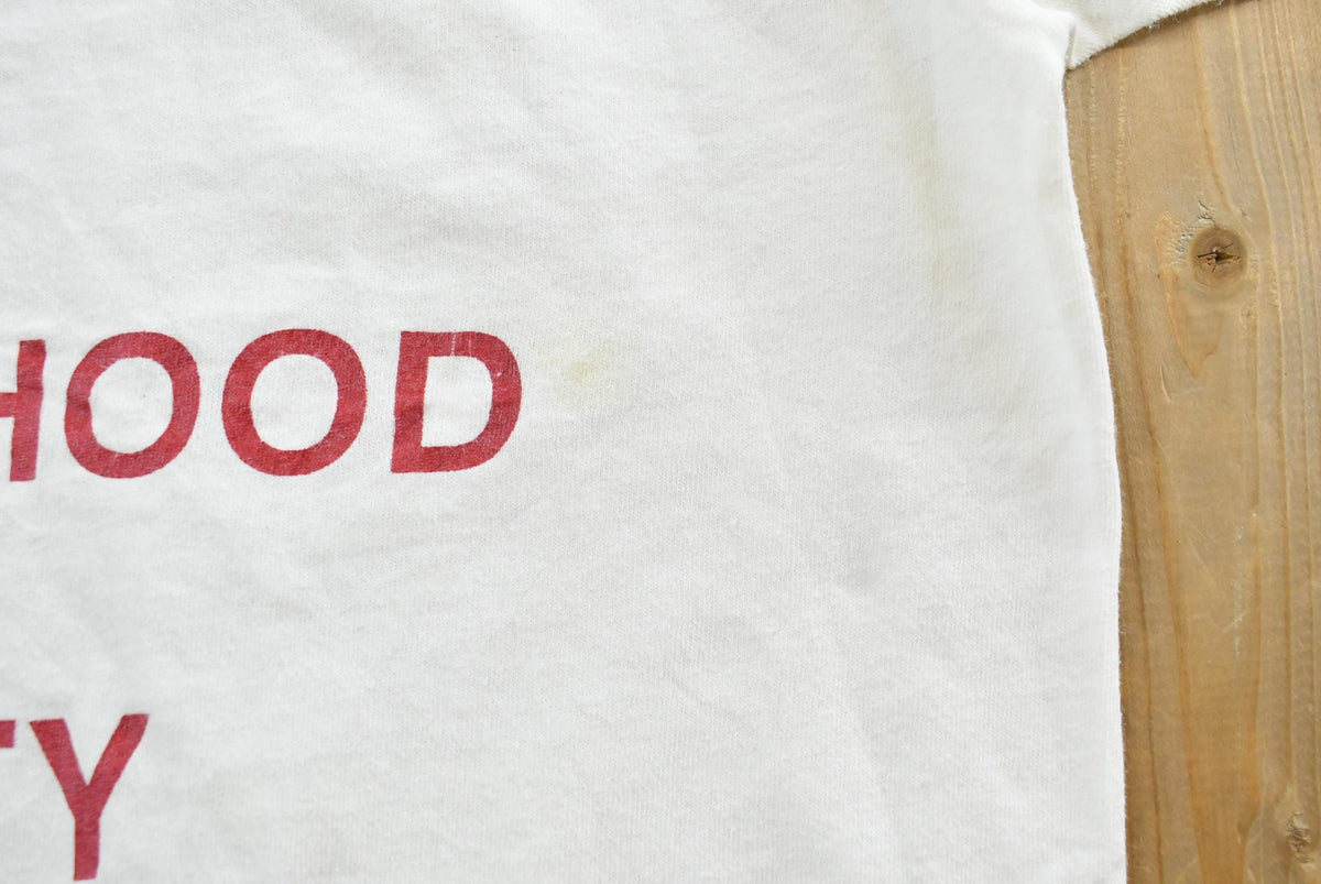 Vintage 1990s Holy Ghost Brotherhood of Charity Massachusetts T-Shirt Mens L from propervintagecanada