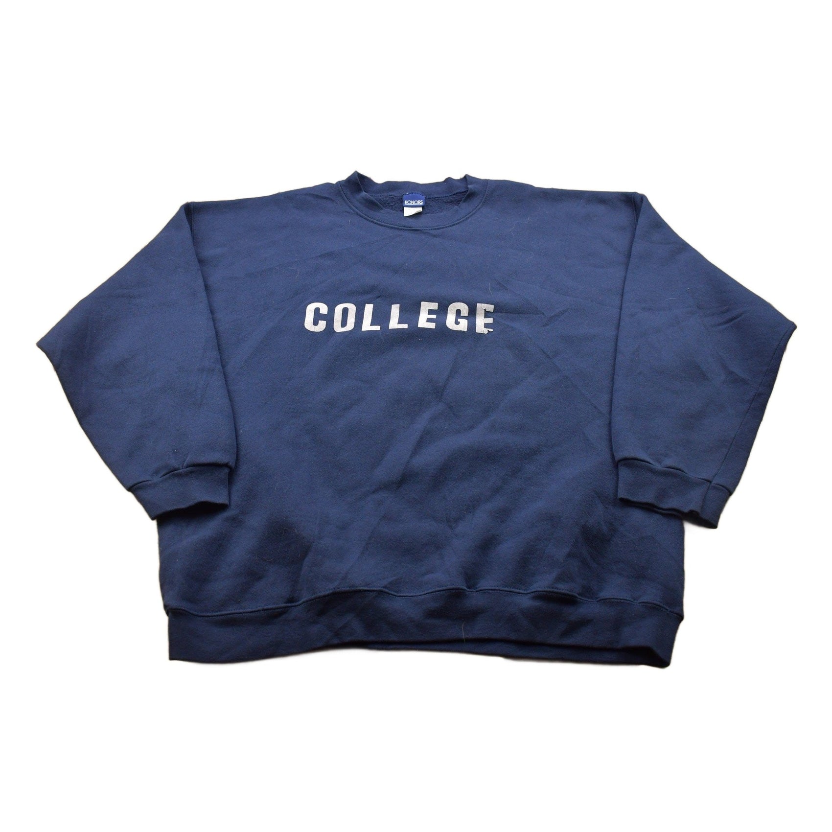 Vintage 1990s Honors College Crewneck Sweatshirt Men's 2XL from propervintagecanada