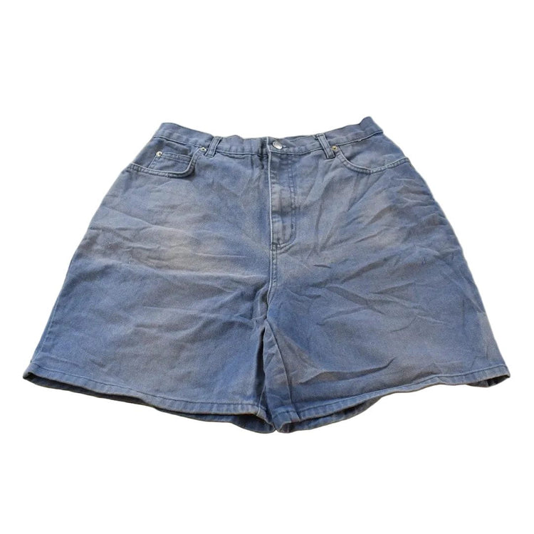 Vintage 1990s Honors Sun Faded Denim Jean Shorts Women's 31 from propervintagecanada