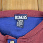 Vintage 1990s Honours Rugby Colour Block Sweatshirt Men's XL Tall from propervintagecanada