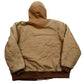 Vintage 1990s Hooded Carhartt Workwear Jacket Men's 2XL