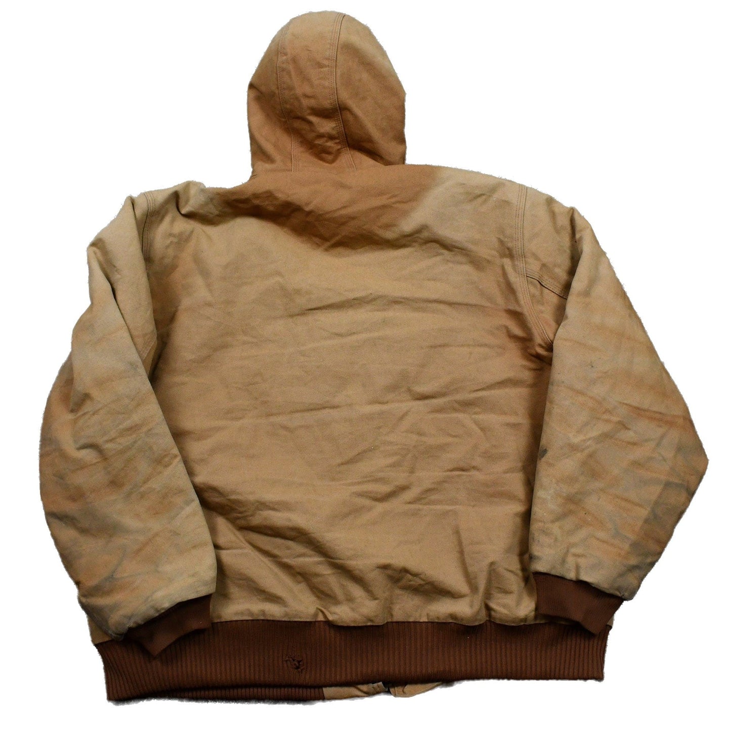 Vintage 1990s Hooded Carhartt Workwear Jacket Men's 2XL