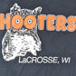 Vintage 1990s Hooters Lacrosse WI Souvenir T-Shirt Men's M / Chicken Wing Destination Shirt / 90s Single Stitch Graphic Tee from propervintagecanada