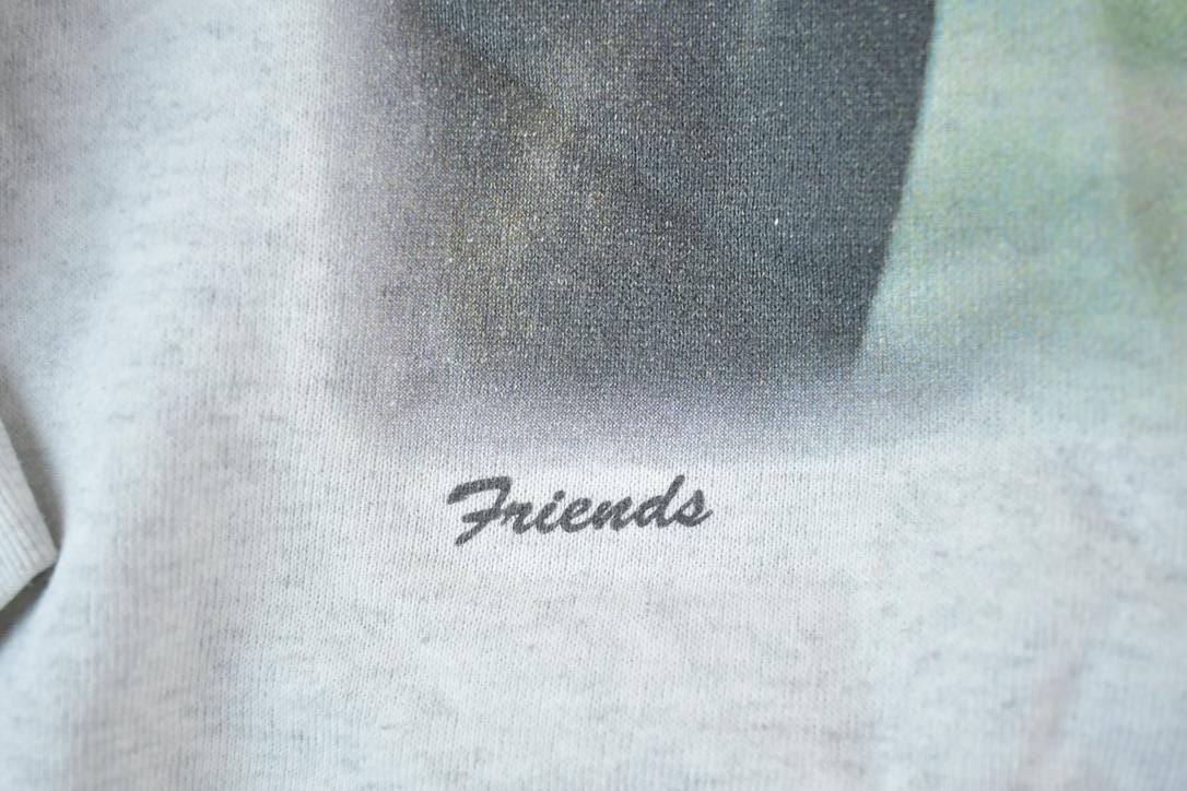 Vintage 1990s Horse Friends Souvenir Double Collar Crewneck Sweatshirt Made In USA Men's Large from propervintagecanada