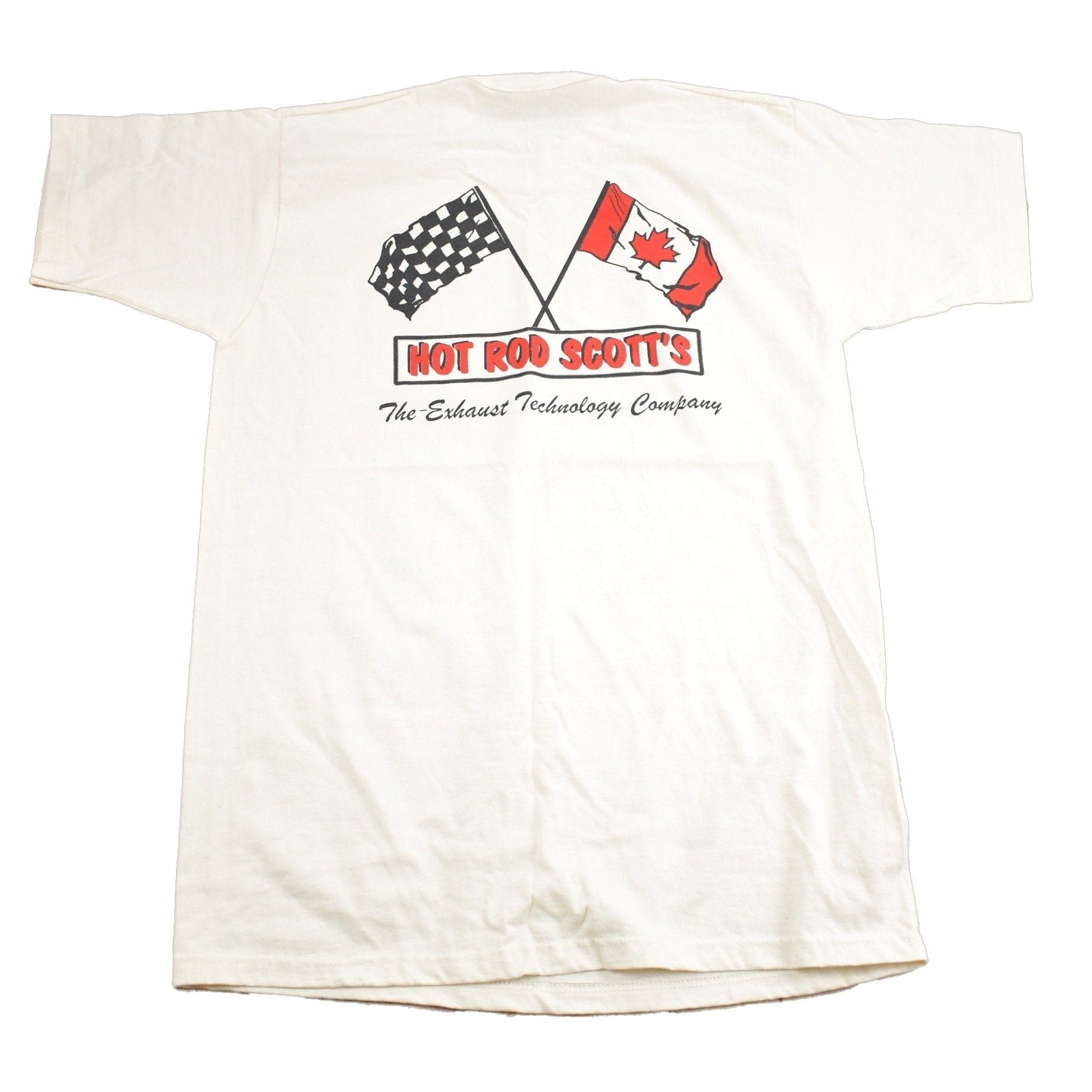 Vintage 1990s Hot Rod Scott's Graphic T Shirt Men's Large from propervintagecanada
