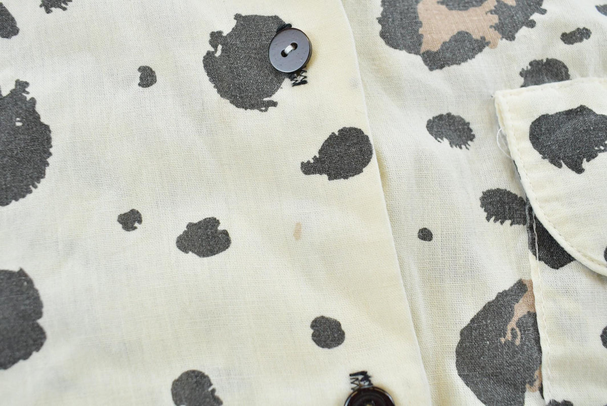 Vintage 1990s Hot Stuff Animal Print Button Up Shirt Womens 2XL from propervintagecanada