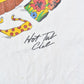 Vintage 1990s Hot Tub Club Tropical Penguins Single Stitch Graphic T-Shirt Men's Small from propervintagecanada