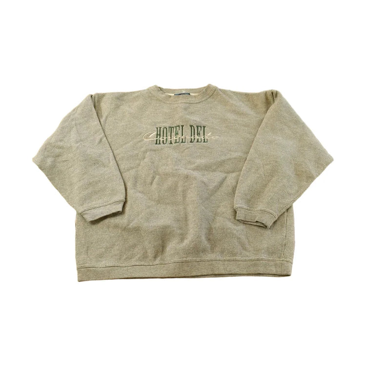 Vintage 1990s Hotel Del Coronado Embroidered Crewneck Sweatshirt Men's M from propervintagecanada