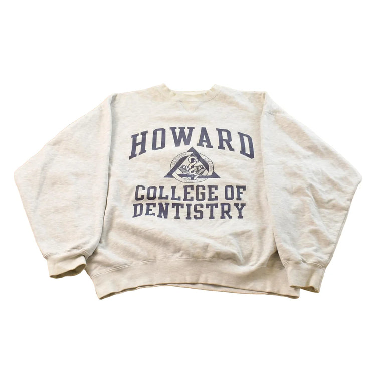 Vintage 1990s Howard College of Dentistry Crewneck Sweatshirt Men's XL from propervintagecanada