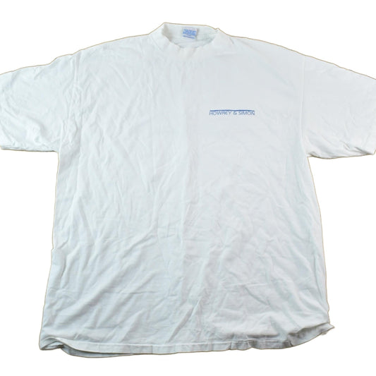 Vintage 1990s Howrey & Simon Souvenir Single Stitch Graphic Print T-Shirt Men's XL