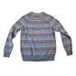 Vintage 1990s Hudson North Knit Abstract Pattern Crewneck Sweater Mens S from propervintagecanada