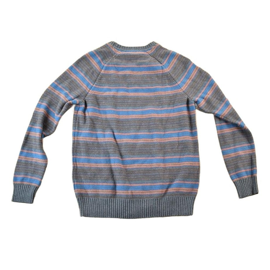 Vintage 1990s Hudson North Knit Abstract Pattern Crewneck Sweater Mens S from propervintagecanada