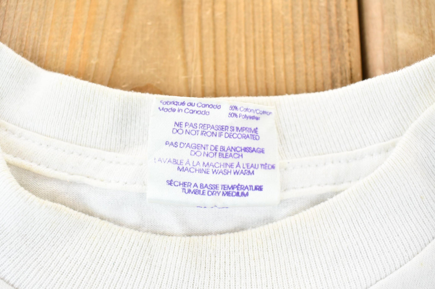 Vintage 1990s Humeur Design Official Hoop Star Basketball Long Sleeve Graphic T-Shirt Men's Large from propervintagecanada