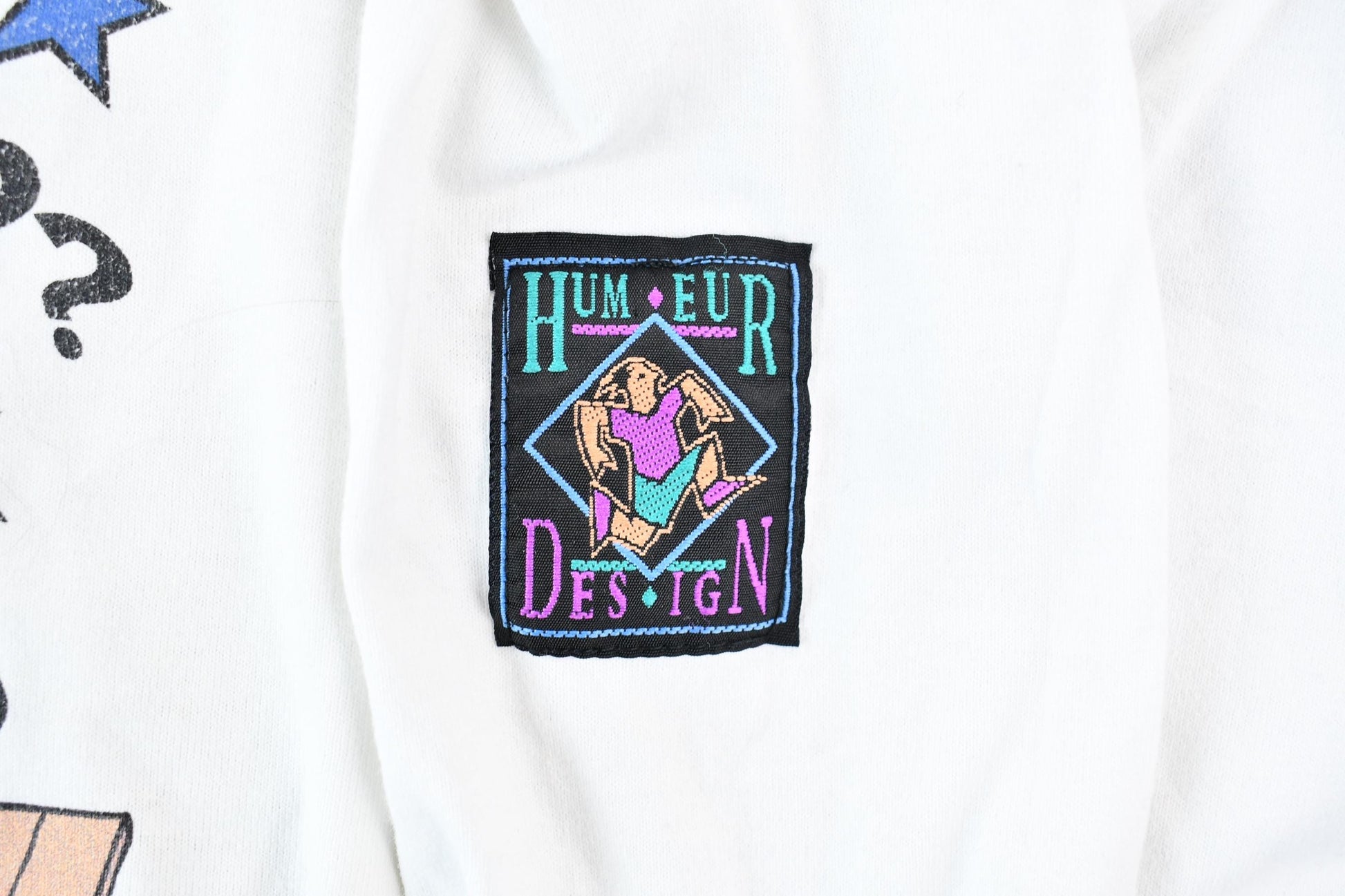 Vintage 1990s Humeur Design Official Hoop Star Basketball Long Sleeve Graphic T-Shirt Men's Large from propervintagecanada