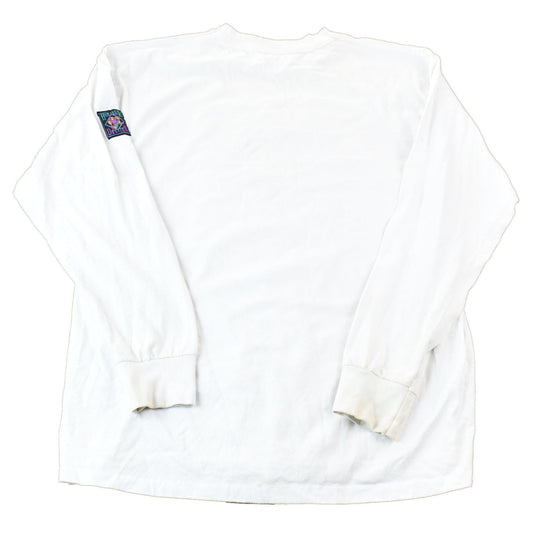 Vintage 1990s Humeur Design Official Hoop Star Basketball Long Sleeve Graphic T-Shirt Men's Large from propervintagecanada