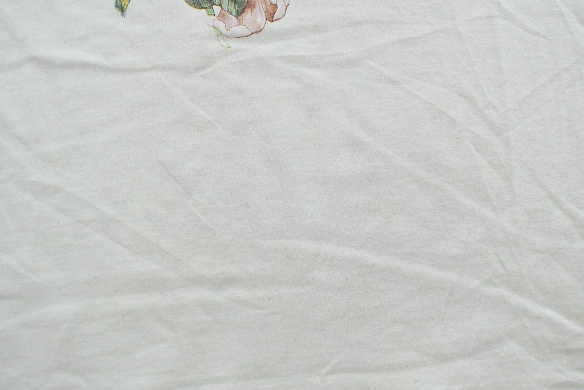 Vintage 1990s Hummingbird Flowers Nature Animal T-Shirt Men's M from propervintagecanada