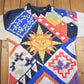Vintage 1990s Hunt Club Southwestern Sun Theme Knit Sweater Men's Medium from propervintagecanada