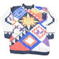 Vintage 1990s Hunt Club Southwestern Sun Theme Knit Sweater Men's Medium from propervintagecanada