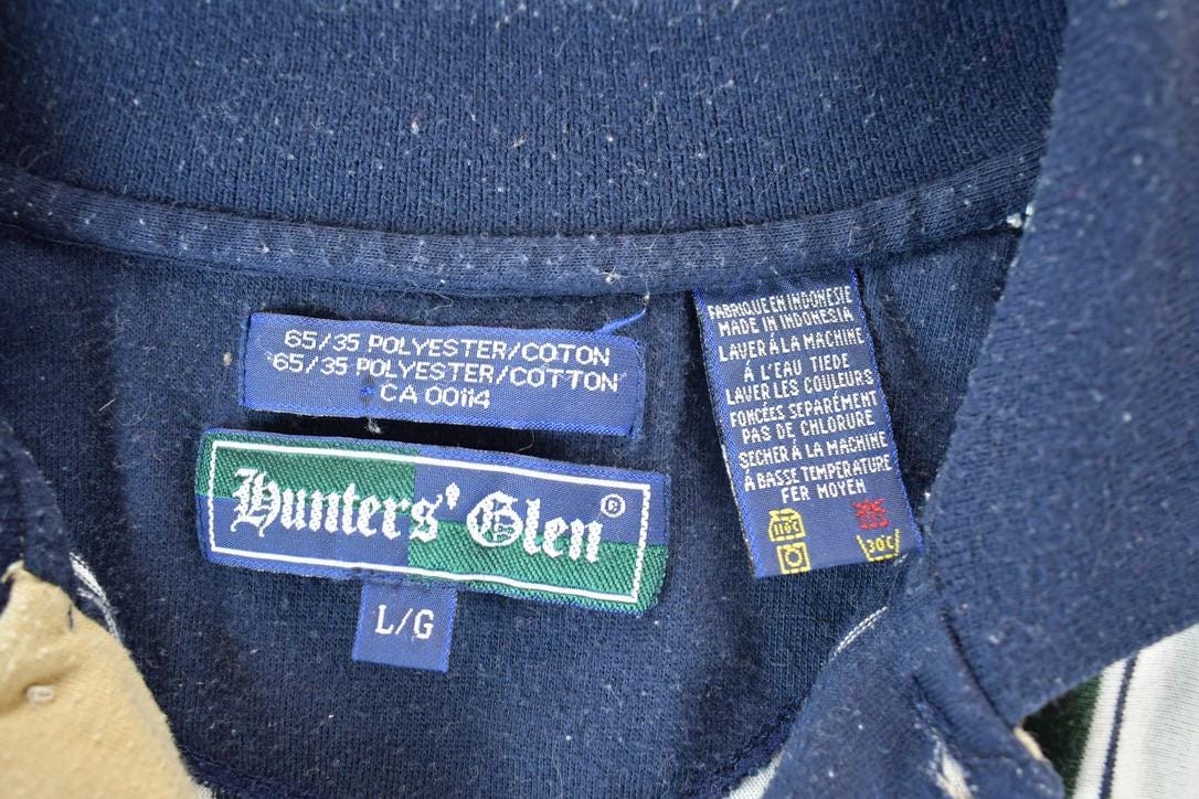 Vintage 1990s Hunters Glen Quarter Button Golf Polo Mens Medium from propervintagecanada