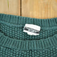 Vintage 1990s Huntington Ridge Hunter Green Knit Crewneck Sweater Men's XL from propervintagecanada