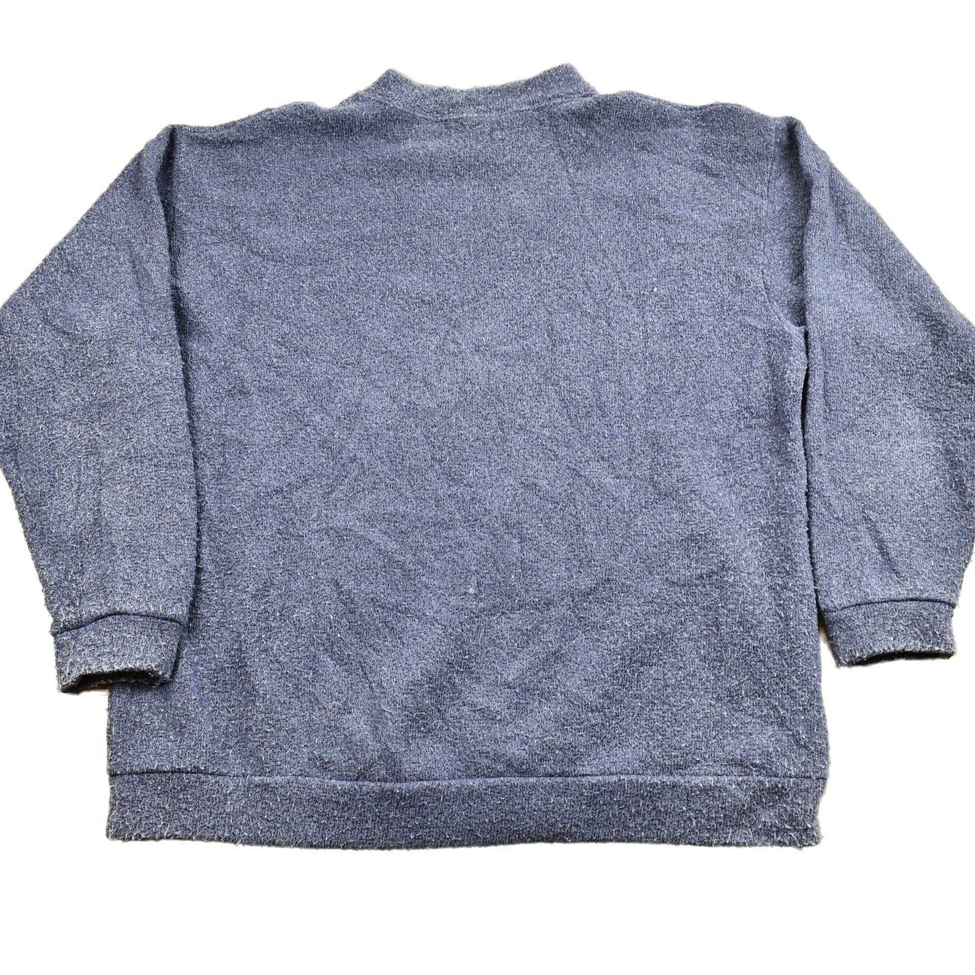Vintage 1990s "I Believe In Angels" Cute Fleece Crewneck Sweater Men's XL from propervintagecanada