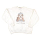 Vintage 1990s I Don't Do Mornings Bulldog Graphic Print Crewneck Sweatshirt Men's XL from propervintagecanada